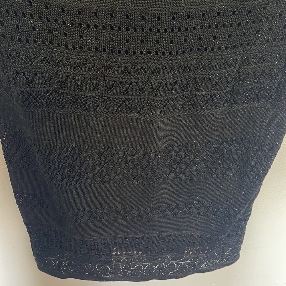 Armani Exchange Black Tunic Dress - Picture 4 of 6
